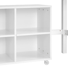 Kids' Hazel Single Loft Bed with Desk & Emmie Desk Chair Set